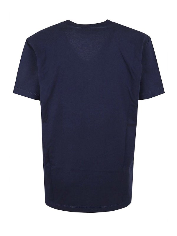 DSQUARED2: T-shirts online - T-Shirt - Bleu Foncé