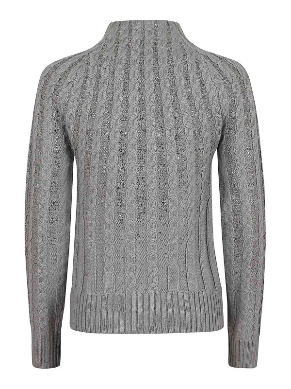 ERMANNO SCERVINO: Rollkragenpullover  und Polo-Ausschnitt online - Rollkragenpullover - Grau
