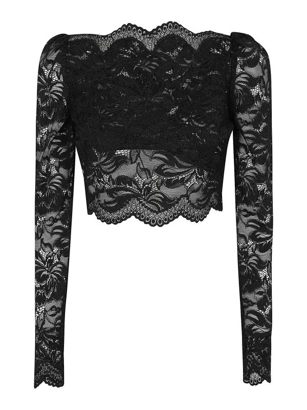 PACO RABANNE: Tops und Tank Tops - Top - Schwarz