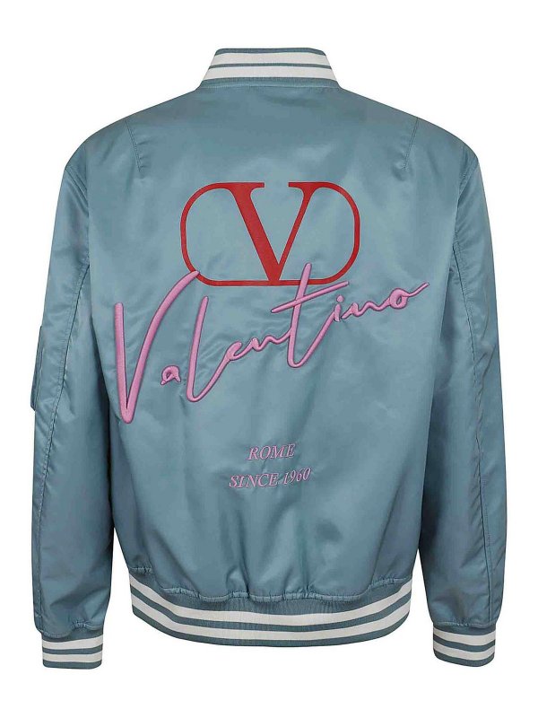 VALENTINO GARAVANI: ボンバージャケット online - ボンバージャケット - グレー