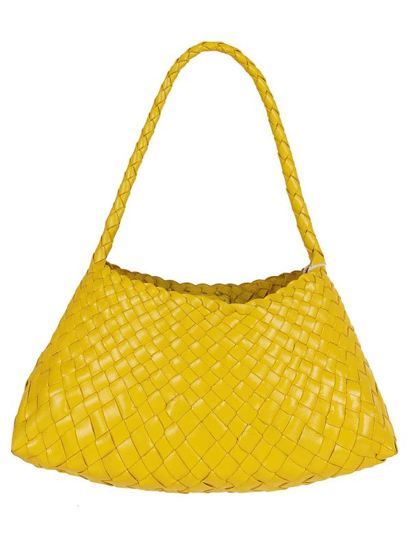 The Best Shops DRAGON DIFFUSION: shoulder bags - Woven leather shoulder bag