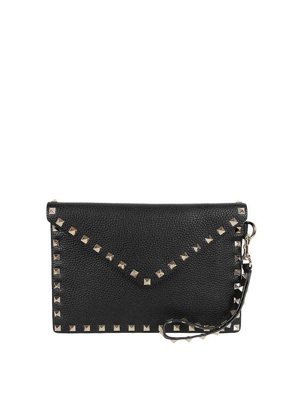 VALENTINO GARAVANI: clutches - Medium Flat clutch