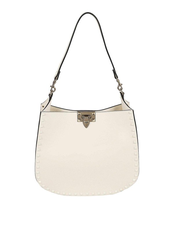 VALENTINO GARAVANI: クロスボディバッグ - クロスボディバッグ - 白