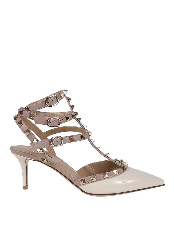 VALENTINO GARAVANI: Sandalen - Sandalen - Weiß