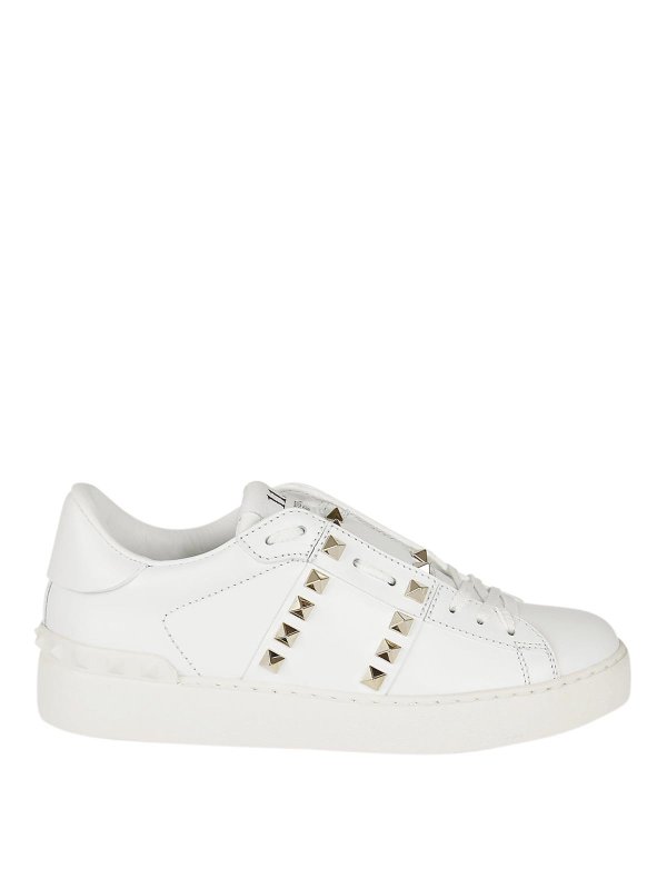 VALENTINO GARAVANI: trainers - Leather sneakers
