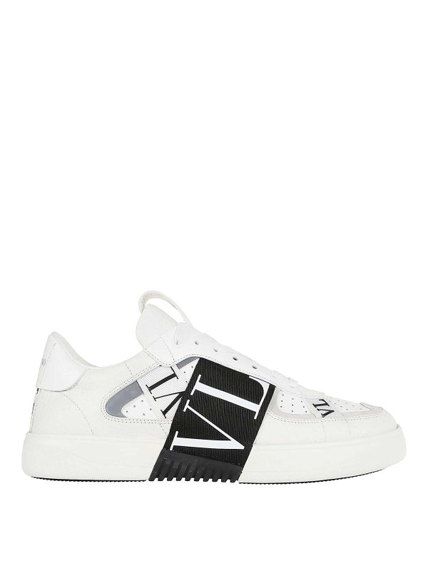 VALENTINO GARAVANI: trainers - Leather sneakers