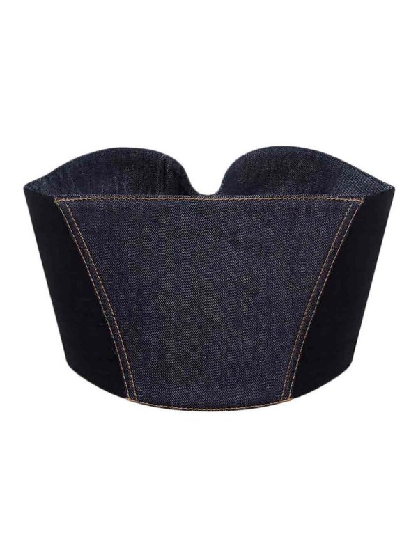 Alaïa: Tops & Tank tops online - Denim top