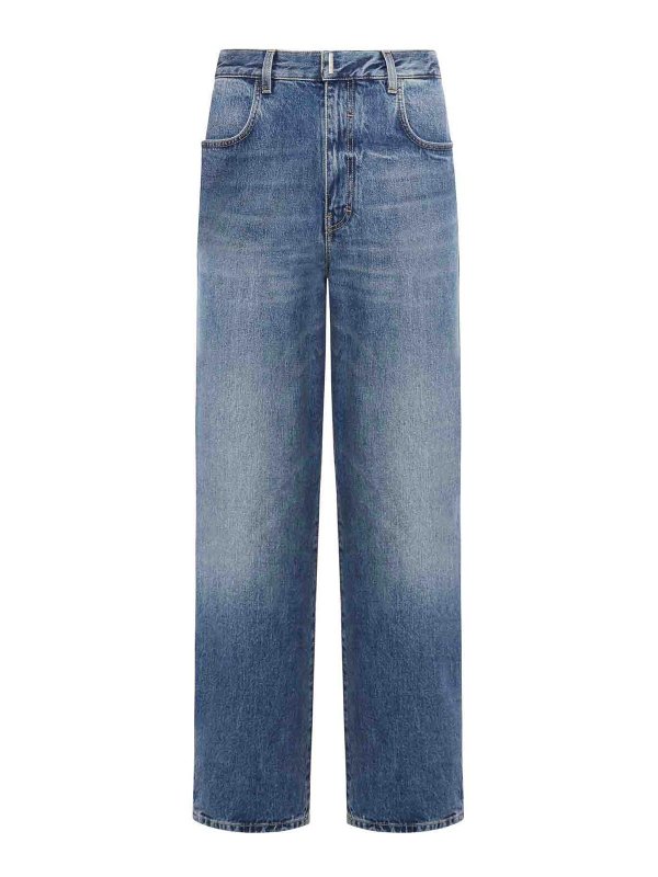 GIVENCHY: Jeans Rectos - Vaqueros Rectos - Lavado Medio