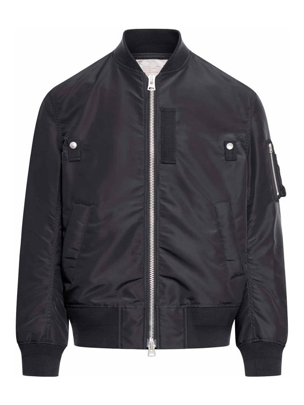 Sacai: Vestes casuals - Veste Casual - Noir