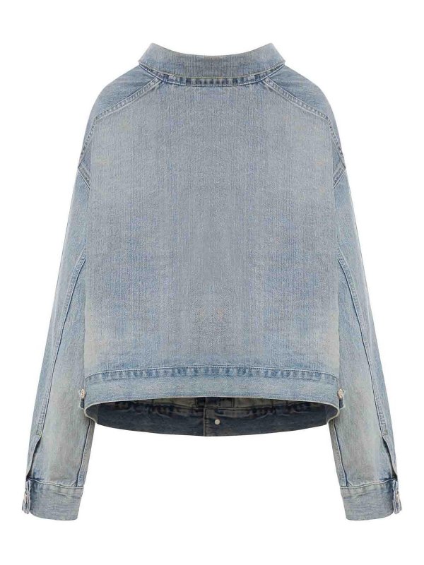 BALENCIAGA: denim jacket online - Selvedge jeans