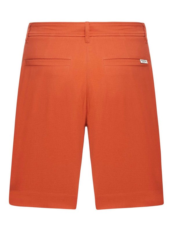 MAISON KITSUNÉ: トラウザーショーツ online - ショートパンツ - オレンジ