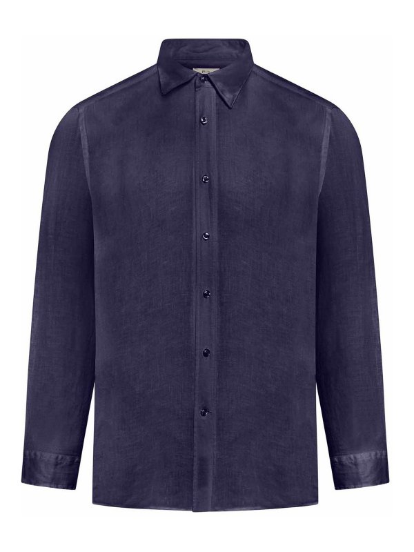 WOOLRICH: シャツ - シャツ - ブルー