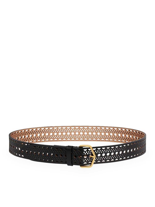Alaïa: Cinturones online - Cinturón - Negro