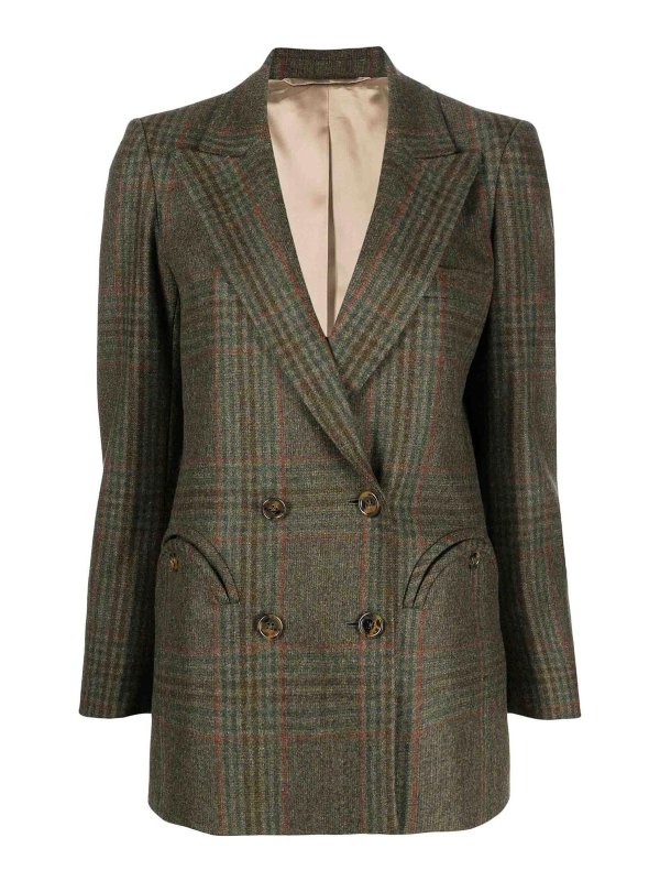 BLAZÉ MILANO: blazers - Checked blazer