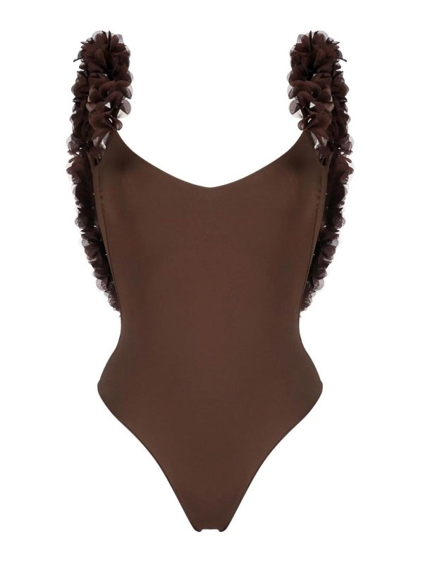 LA REVECHE: ワンピース - ワンピース - ブラウン