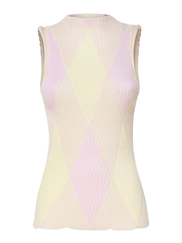 BURBERRY: T-shirts - T-Shirt - Jaune