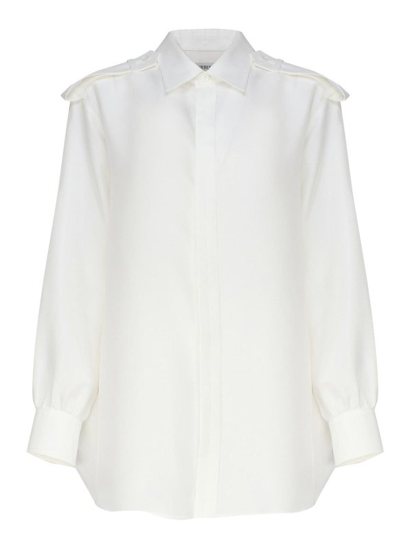 BURBERRY: Hemden - Hemd - Weiß