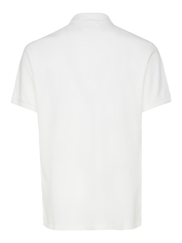 C.P. COMPANY: t-shirt online - Polo in cotone con logo