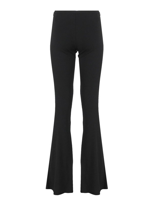 Courreges: casual trousers online - Flared Trousers With Cut Out Details