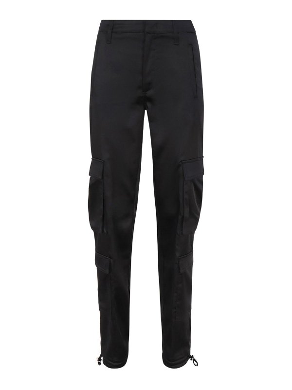 DONDUP: Pantalones casual - Pantalón Casual - Negro