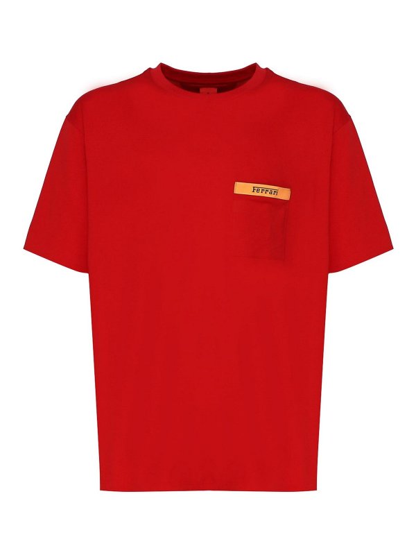 FERRARI: t-shirt - Maglietta In Cotone