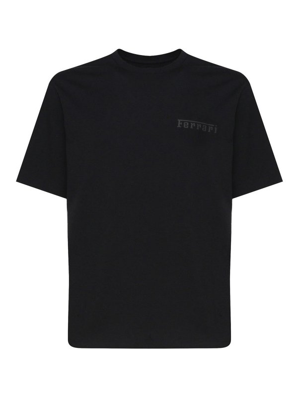 FERRARI: T-shirts - T-Shirt - Schwarz