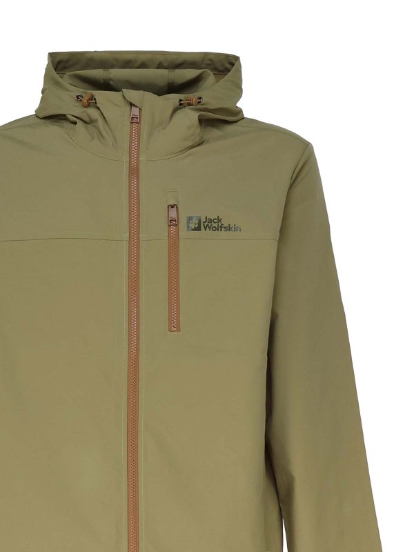 The Best Shops JACK WOLFSKIN: giacche casual - Giubbotto In Nylon Con Cappuccio