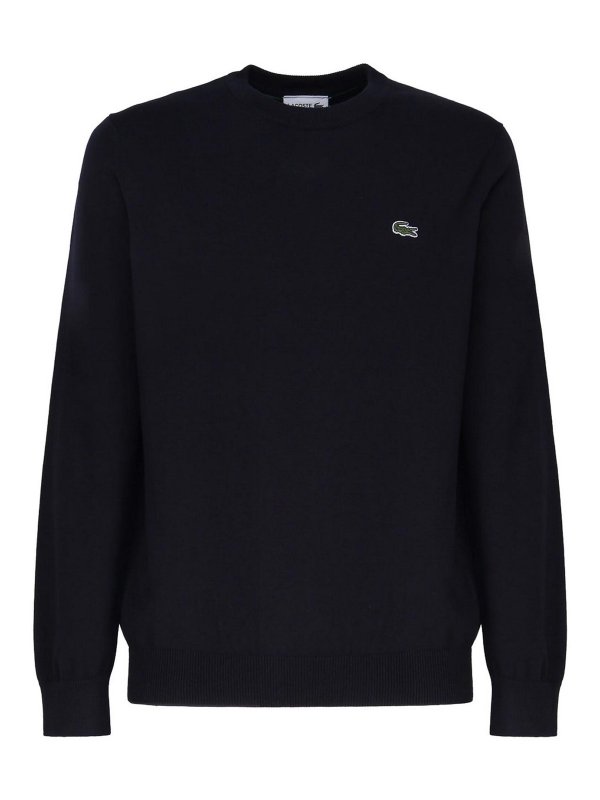 LACOSTE: Pull col rond - Pull Col Rond - Bleu