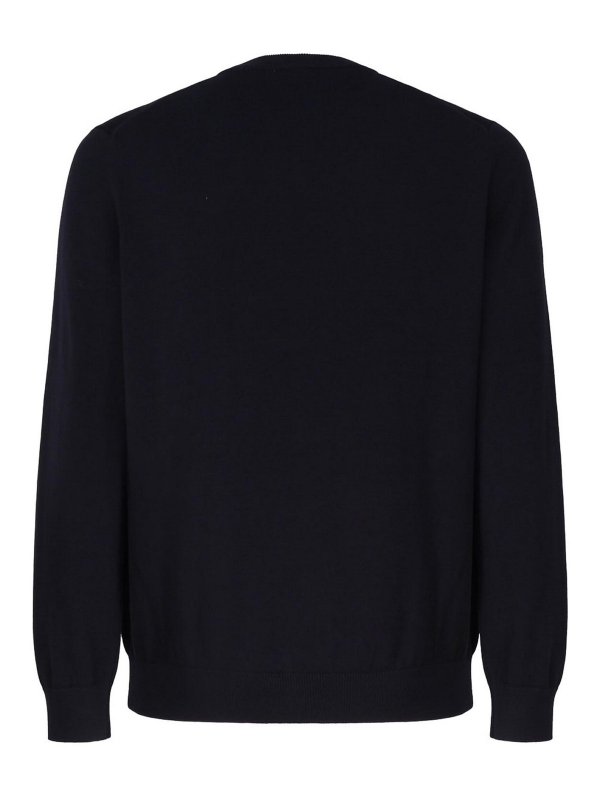 LACOSTE: Pull col rond online - Pull Col Rond - Bleu