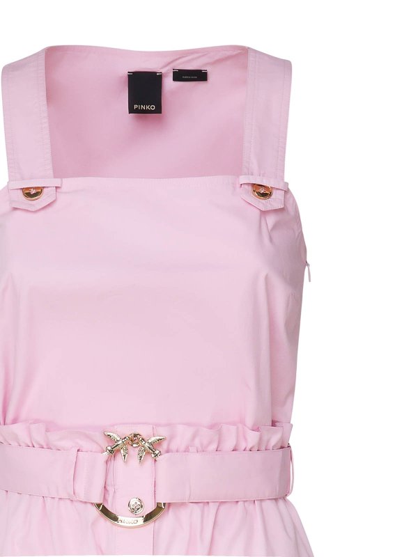 The Best Shops Pinko: ショートドレス - ショートドレス - ヌードカラー