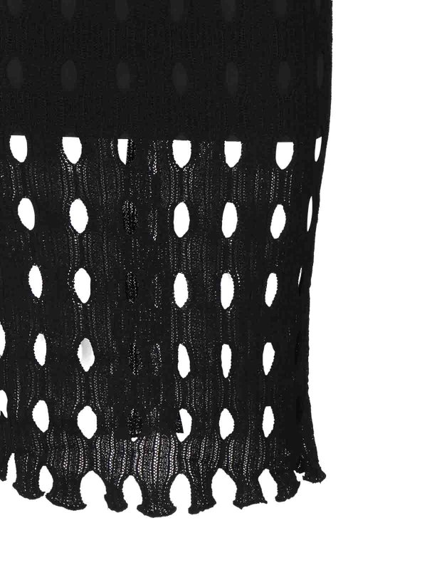 The Best Shops Pinko: Knielange und Midi Röcke - Midirock - Schwarz