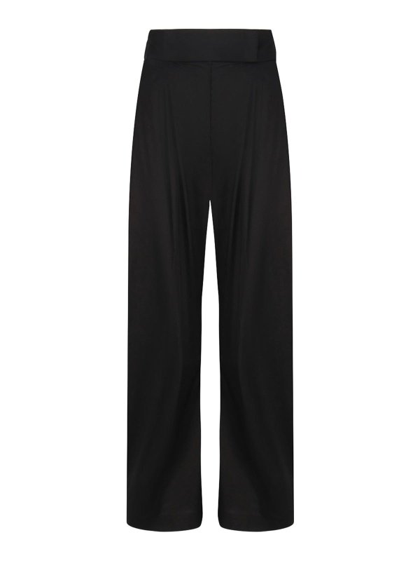 Pinko: Pantalons casual - Pantalons Décontractés - Noir