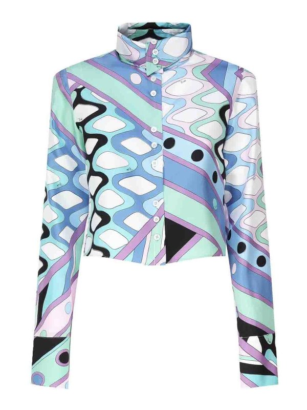 EMILIO PUCCI: Hemden - Hemd - Blau
