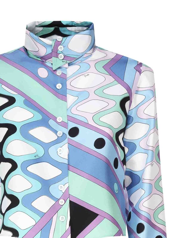 The Best Shops EMILIO PUCCI: Hemden - Hemd - Blau