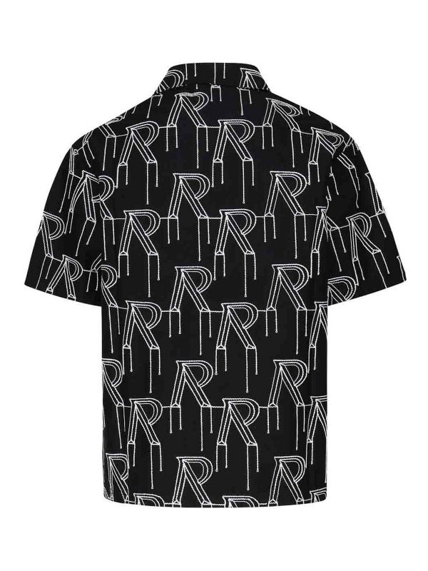 REPRESENT: camicie online - Camicia Oversize Con Logo All-Over