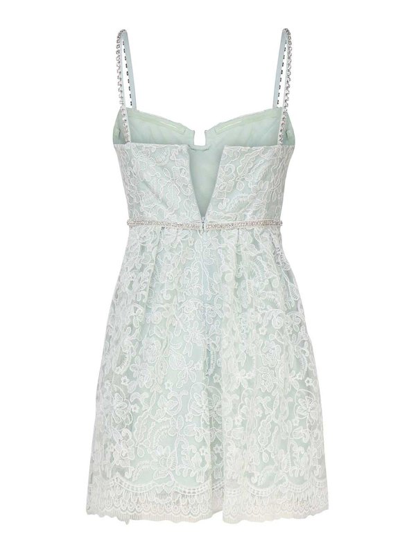 Self Portrait: short dresses online - Lace Mini Dress