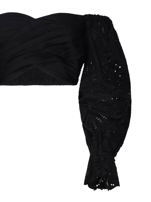 The Best Shops Self Portrait: ブラウス - ブラウス - 黒