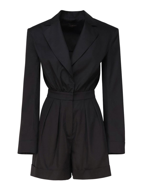THE ANDAMANE: Combinaison-pantalons - Combinaison - Noir