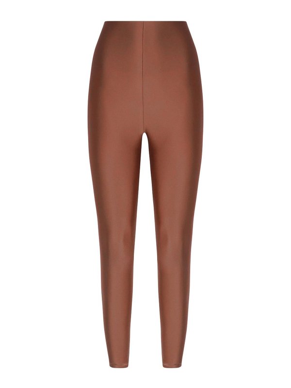 THE ANDAMANE: Leggings - Leggings - Marron