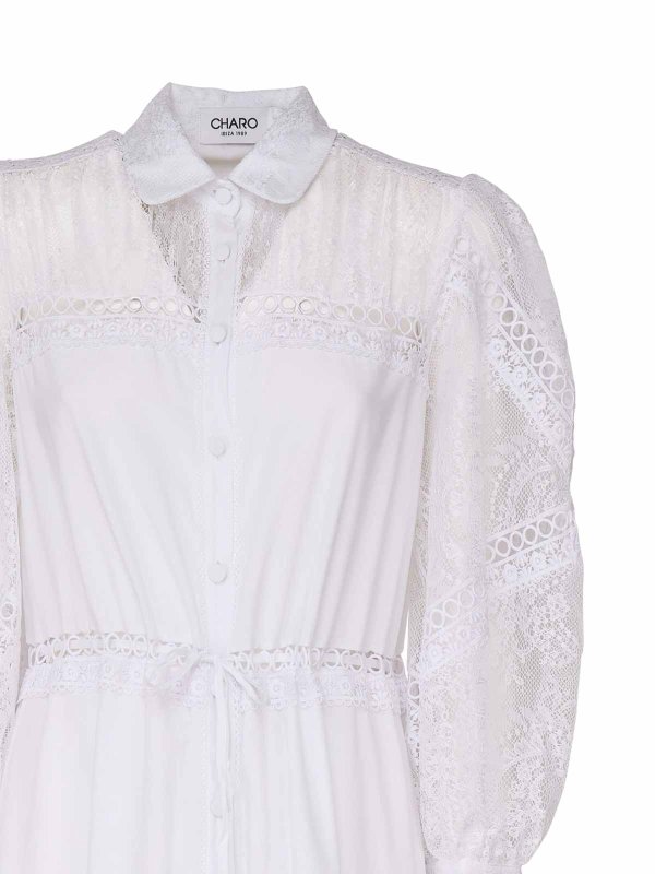 The Best Shops CHARO RUIZ: マキシドレス - マキシドレス - 白