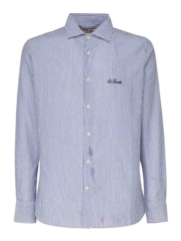 MC2 SAINT BARTH: Chemises - Chemise - Bleu