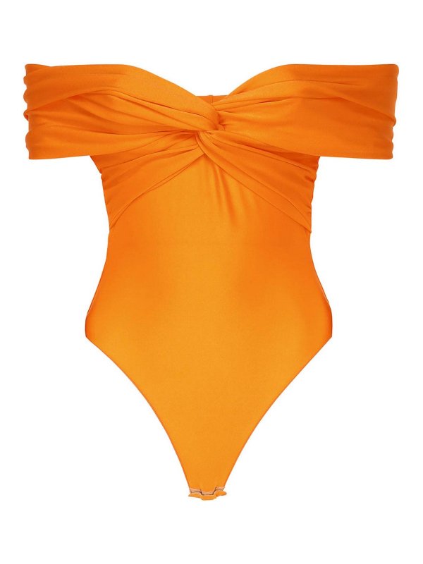 THE ANDAMANE: Badeanzüge - Badeanzug - Orange