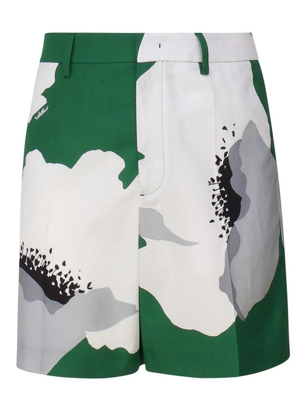 VALENTINO GARAVANI: Hosen Shorts - Shorts - Weiß