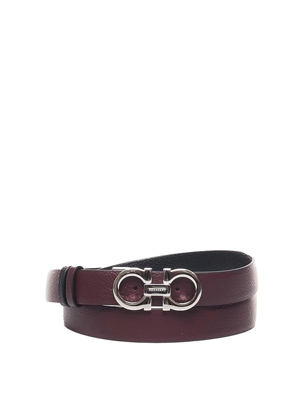 FERRAGAMO: Cinturones - Cinturón - Negro