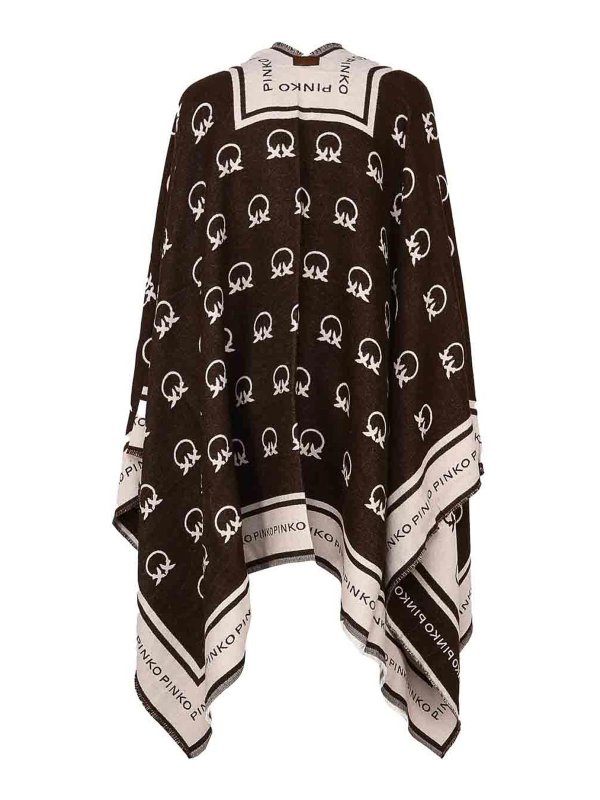 Pinko: Capes & Ponchos online - Cape - Noir