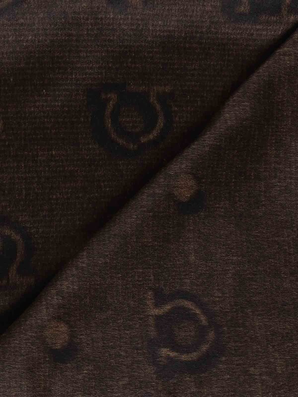 The Best Shops FERRAGAMO: scarves - Jacquard Motif Scarf