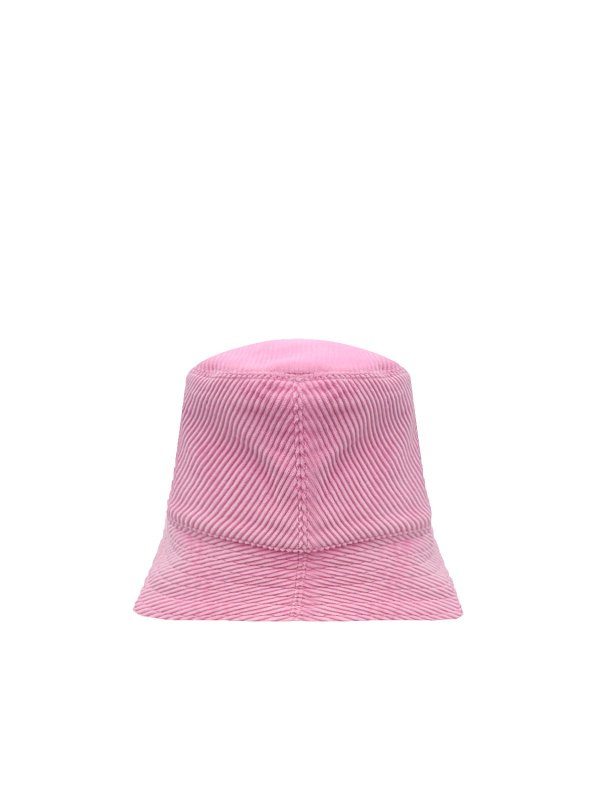 LOEWE: hats & caps online - Corduroy Patch Bucket Hat