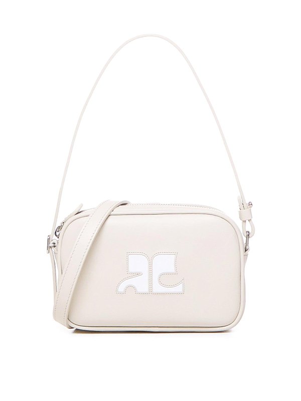 Courreges: cross body bags - Slim Camera Bag