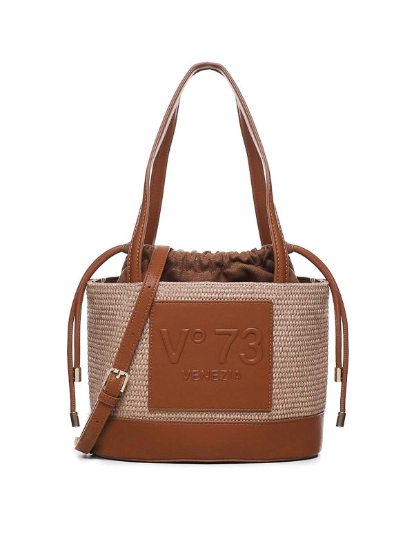 v°73: shopper - Borsa Cat in rafia