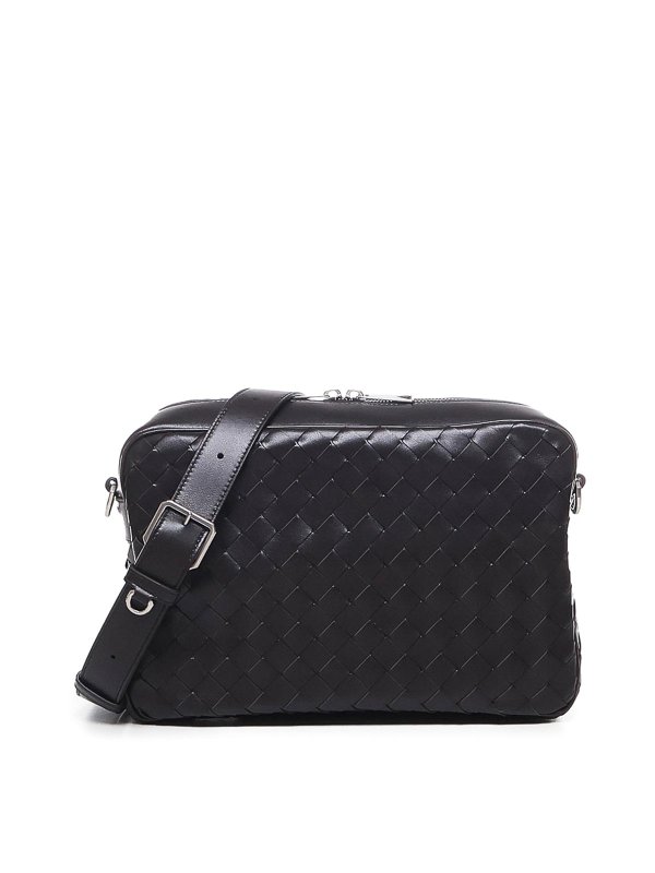 BOTTEGA VENETA: クロスボディバッグ - クロスボディバッグ - ブラウン
